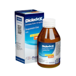DICLODEX SUSP ORAL DICLOFENAC PED 120ML PLUSANDEX