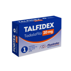 TALFIDEX 20MG X 1 TAB (TADALAFILO)(PLUSANDEX)