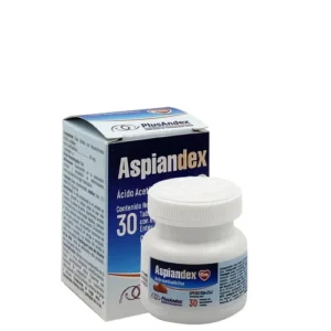 ASPIANDEX ACIDO ACETILSALICILICO 81MG X30 TAB PLUSANDEX