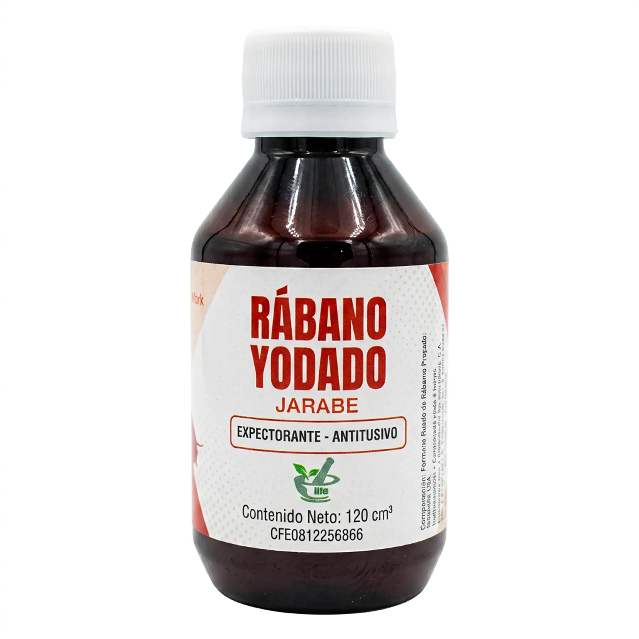 RABANO YODADO JARABE 120ML (RECETTE MARK)