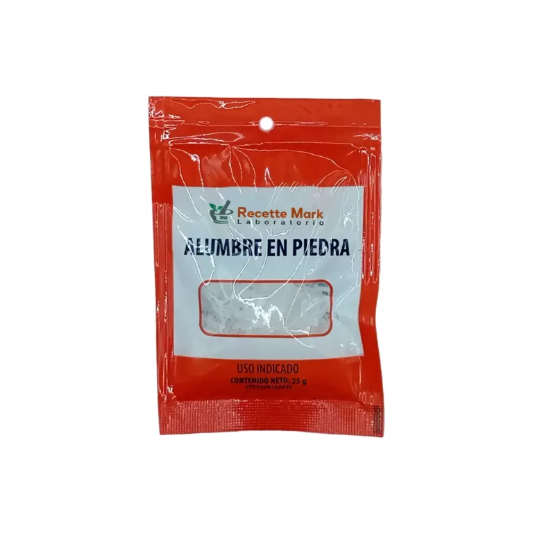 ALUMBRE EN PIEDRA 25GR (RECETTE MARK)(RECETURA)