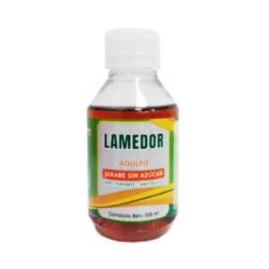 JARABE LAMEDOR ADULTO SIN AZUCAR X 120 ML (RECETTE MARK)
