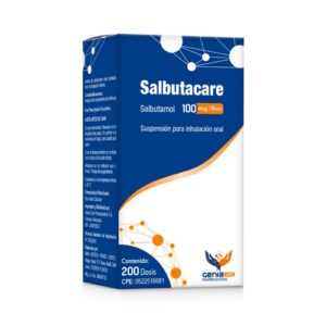 SALBUTACARE 100MCG/DOSIS 200 DOSIS (SALBUTAMOL) GENIACARE