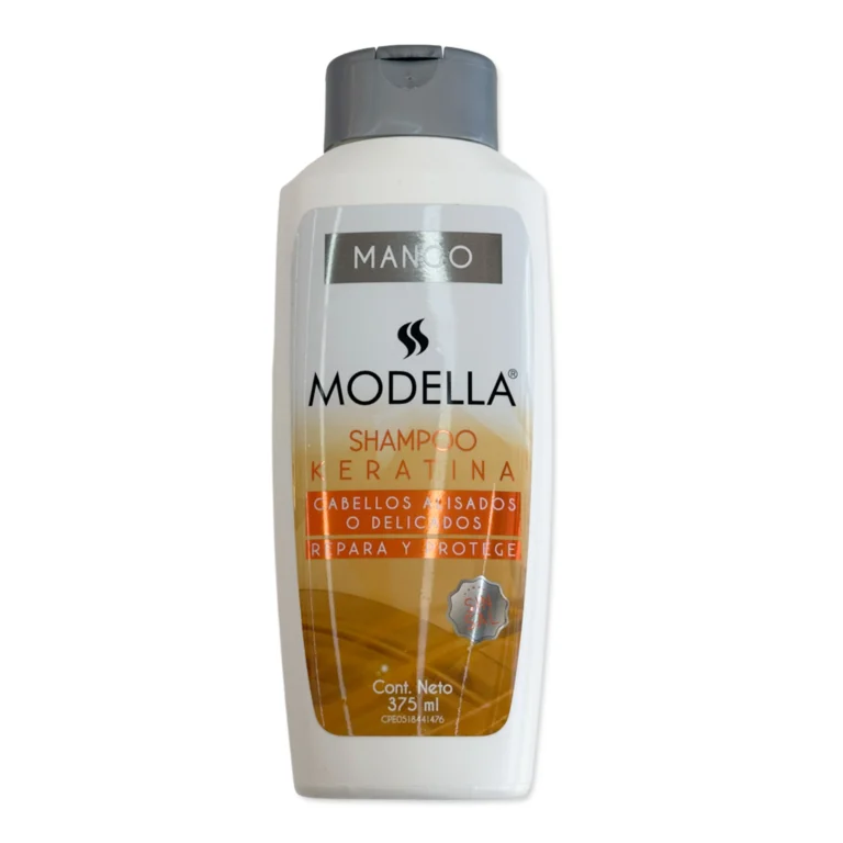 SHAMPOO 2 EN 1 KERATINA CEABELLO DELICADO MANGO X 375ML (MODELLA)