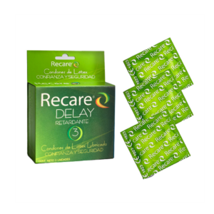 PRESERVATIVO DELAY RETARDANTE X 3 UNIDADES (RECARE)