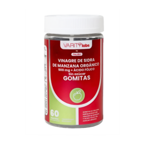 VINAGRE DE SIDRA DE MANZANA X 60 GOMITAS (FALIDU)