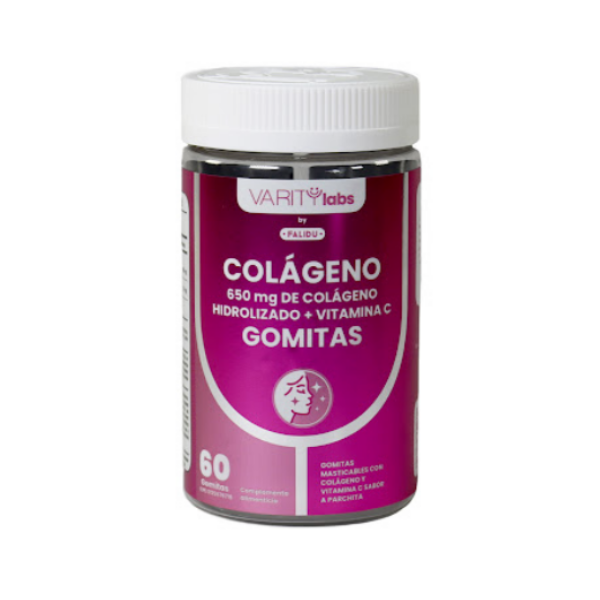 COLAGENO 650 MG X 60 GOMITAS (COLAGENO HIDROLIZADO + VITAMINA C) (FALIDU)