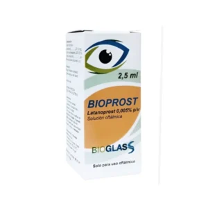 BIOPROST 0.005% SOL OFT 2,5ML (LATANOPROST)(BIOGLASS)