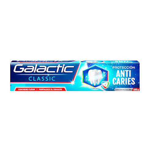 CREMA DENTAL GALACTIC CLASSIC  ANTI-CARIES 100 GR