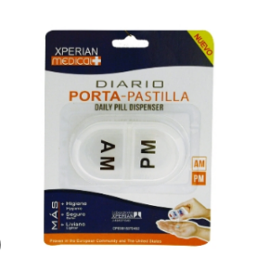 PORTA PASTILLA DIARIO AM-PM (XPERIAN MEDICAL)(RECORDATORIO)