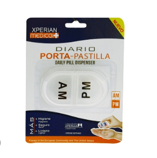 PORTA PASTILLA DIARIO AM-PM (XPERIAN MEDICAL)(RECORDATORIO)