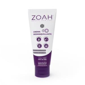CREMA DESMAQUILLANTE PARA TODO TIPO DE PIEL 120ML (ZOAH)