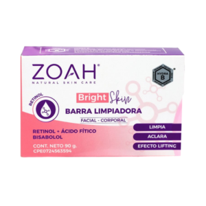 BARRA LIMPIADORA BRIGHT SKIN 90Gr RETINOL (ZOAH)(MISCELANEOS)