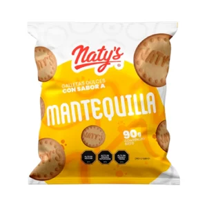 GALLETAS DE MANTEQUILLA 90G NATYS