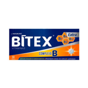 BITEX VITAMINAS X 30 TAB (B1-B2-B6-B12) (NATURLIFES)
