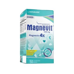 MAGNEVIT ADVANCE 500MG X 50 CAP (NATURLIFES)