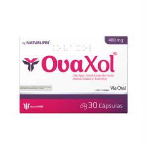 OVAXOL 400MG X 30 CAP (CENTELLA ASIATICA/INOSITOL/VIT E/VIT D)(NATURALIFES)