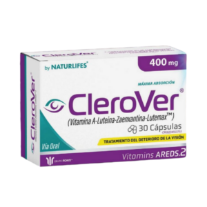 CLEROVER 500 MG X 30 CAP (VITAMINA A/LUTEINA/ZAEXANTINA) (NATURLIFES)