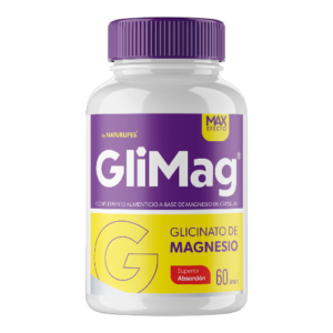 GLIMAG 500MG X 60 CAPSULAS (GLICINATO DE MAGNESIO)(NATURLIFES)