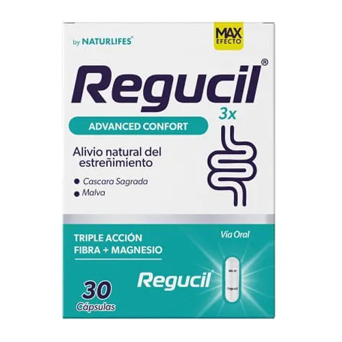 REGUCIL ADVANCE CONFORT X 30 CAP (FIBRA/MAGNESIO/CASCARA SAGRADA)(NATURLIFES)