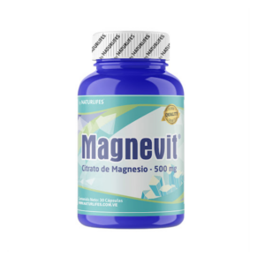 MAGNEVIT 500MG X 30 CAP (CITRATO DE MAGNESIO) (NATURLIFES)
