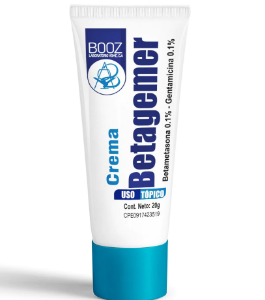 BETAGEMER CREMA BETAMETASONA + GENTAMICINA (BOOZ)