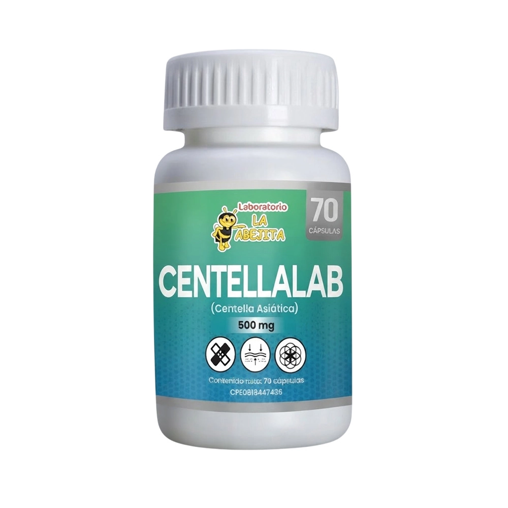 CENTELLALAB  500MG X 70 CAP (CENTELLA ASIATICA)(LA ABEJITA)