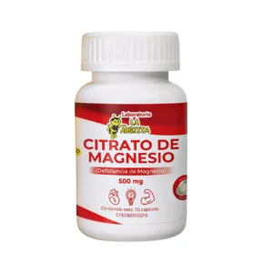CITRATO DE MAGNESIO 500MG X 70 CAP (LA ABEJITA)