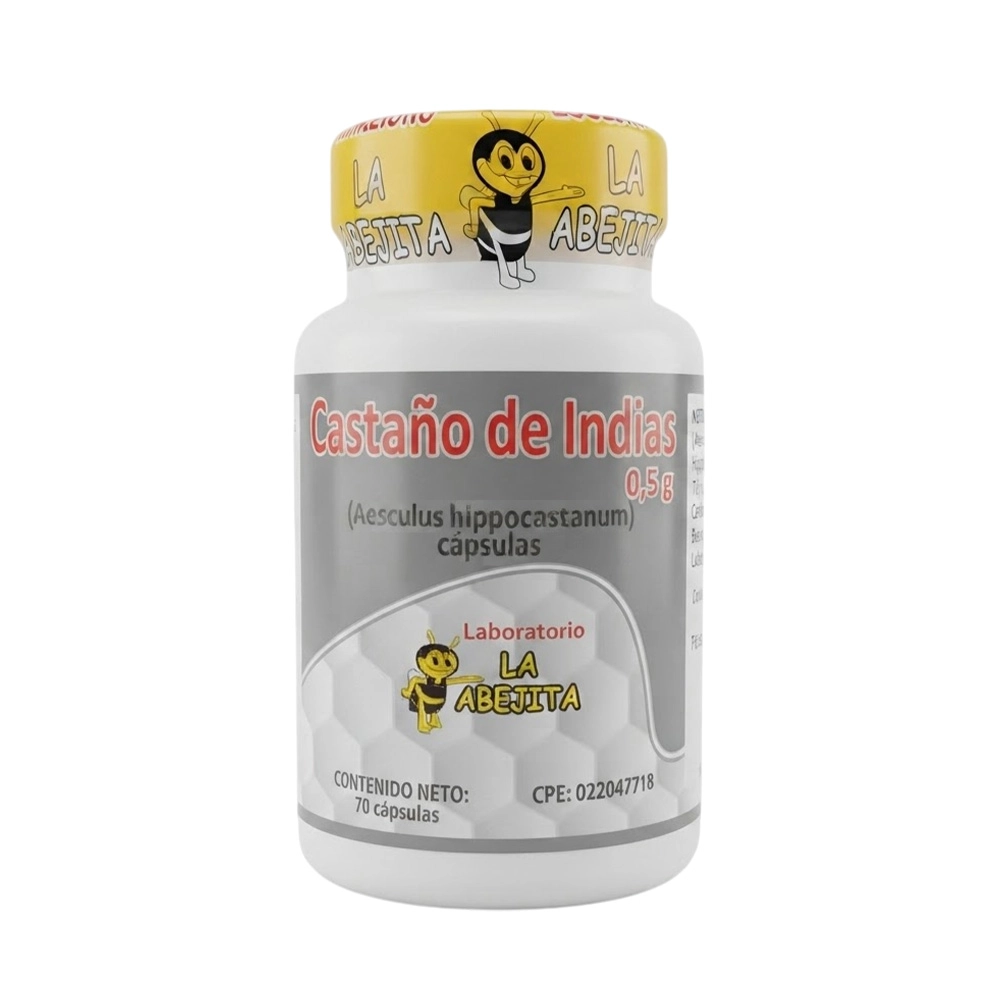 CASTAÑA DE INDIAS 0.5G X70CAPS (LA ABEJITA)(TABLETAS)