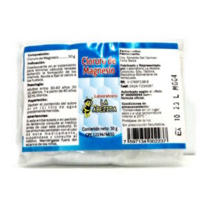 CLORURO DE MAGNESIO 30 GR (LA ABEJITA)(RECETURAS)