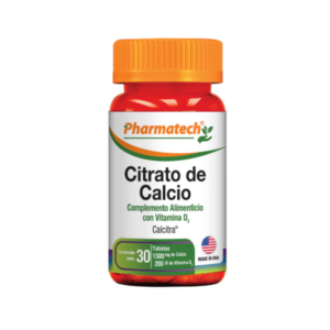 CITRATO DE CALCIO + VIT D3 X 30 CAP BL (PHARMATECH) (TABLETAS)