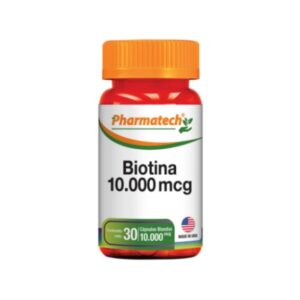 BIOTINA 10.000MG X 30 CAP BLANDAS (PHARMATECH)(TABLETAS)