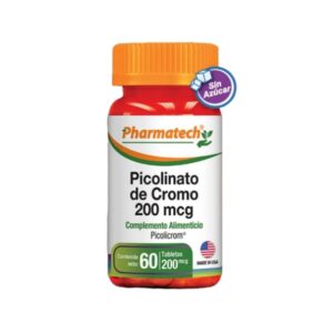 PICOLINATO DE CROMO 200MG X 60 (PHARMATECH)