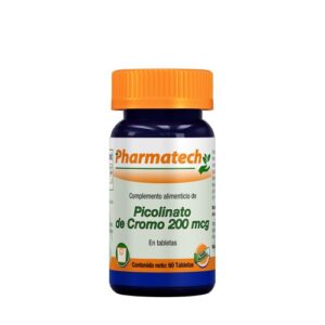 PICOLINATO DE CROMO 200MG X 60 (PHARMATECH)
