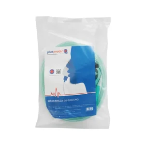 MASCARILLA DE OXIGENO ADULTO (PLUSMEDIC) (MMQ)