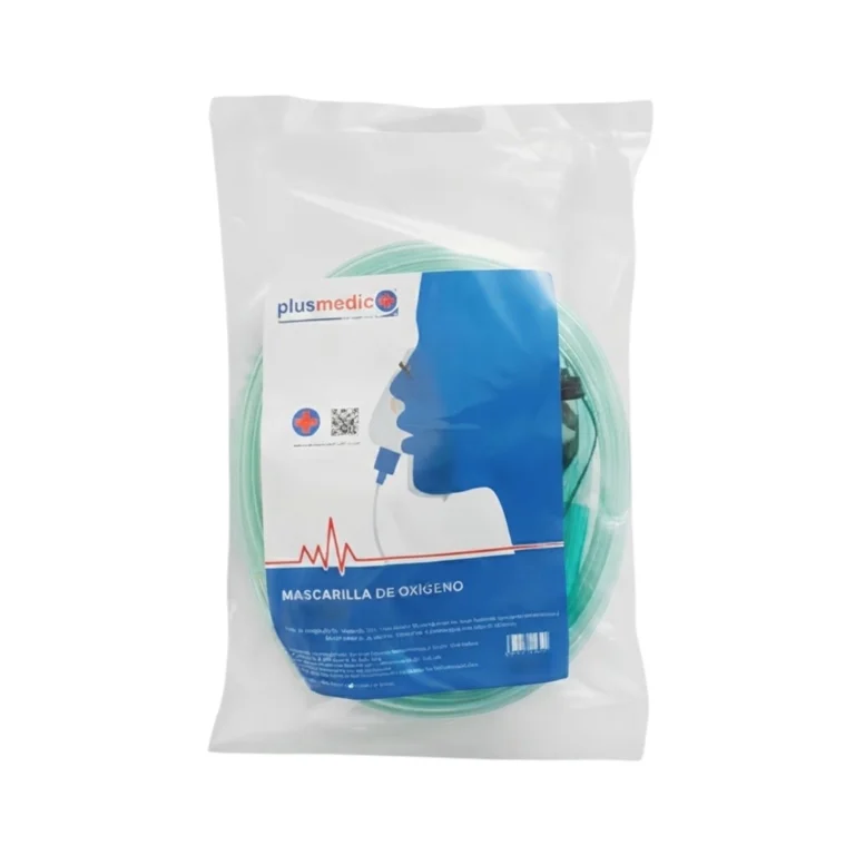 MASCARILLA DE OXIGENO ADULTO (PLUSMEDIC) (MMQ)