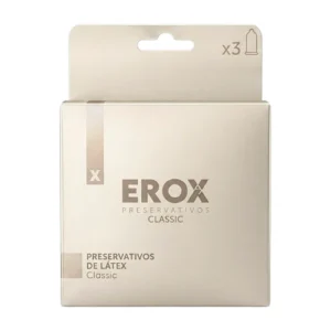 PRESERVATIVOS EROX CLASSIC X 3 UND (ALWAYS SAFE)(MISCELANEOS)
