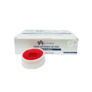 ADHESIVO (CINTA OXIDO DE ZINC BLANCO )1.25 CM X 5 YDS (GIDAGUS)