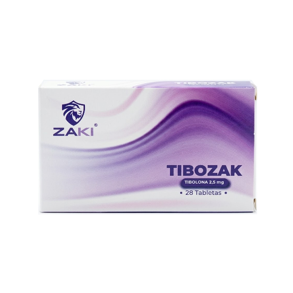 TIBOZAK 2.5MG TIBOLONA X 28 TAB (ZAKI)(TABLETAS)