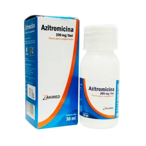 AZITROMICINA 200MG/5ML SUSP X 30ML (ZAKI)(JARABES)