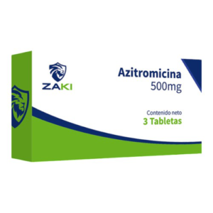 AZITROMICINA 500MG X 3 TAB (ZAKI)