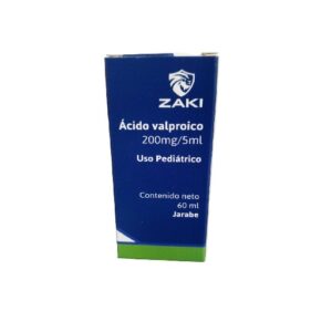 ACIDO VALPROICO 250 MG / 5 ML X 60 ML (ZAKI)