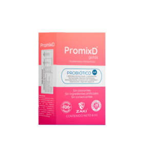 PROMIX D X 8 ML GOTAS (PROBIOTICO AA)(ANTIALERGICO) ROSADO (ZAKI)