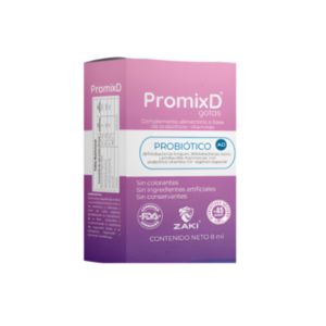 PROMIX D X 8 ML GOTAS (PROBIOTICO AD)(ANTIDIARREICO) LILA (ZAKI)