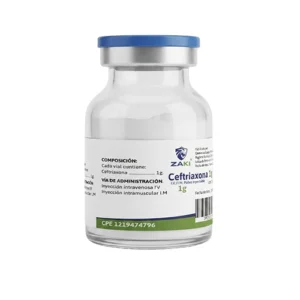 CEFTRIAXONA 1G AMP I.V/I.M (ZAKI)
