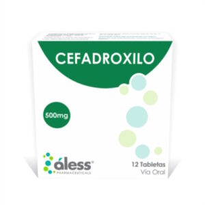 CEFADROXILO 500MG X 12 CAP (ALESS)