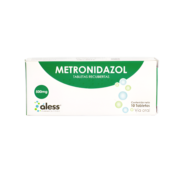 METRONIDAZOL 500MG X 10 TAB (ALESS)