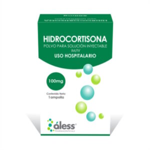 HIDROCORTISONA 100MG AMP I.M/I.V (ALESS)
