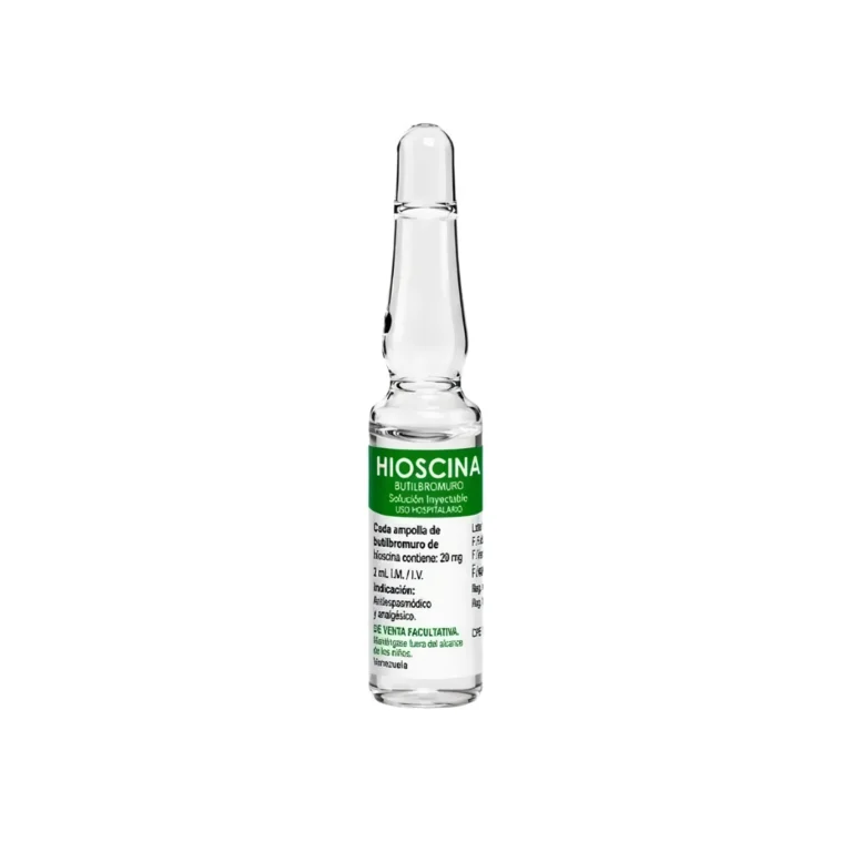 HIOSCINA BUTILBROMURO  20 MG / 1 ML X 1 AMP (ALESS)
