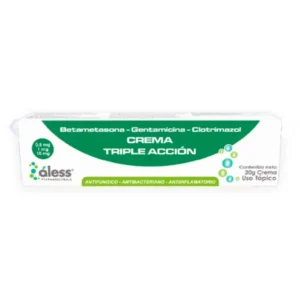CREMA TRIPLE ACCION X 20GR (BETAME-GENTAMI-CLOTRIMAZOL) (ALESS)